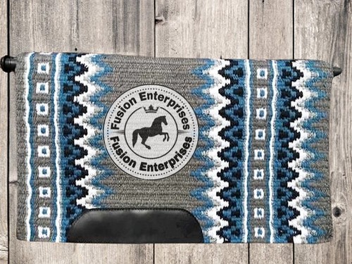 Western horse saddle pad - saddle,