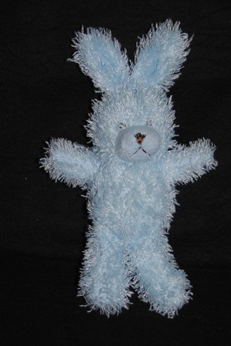 Doudou lapin bleu - doudou, yves