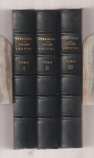 Stendhal  Lucien Leuwen  Le Divan 1929 1/2 reliure à coins Complet 3 Volumes TBE