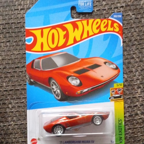 Hot wheels lamborghini - hot, '71