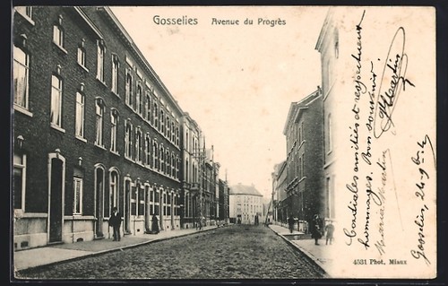 Cpa gosselies avenue du - cpa,