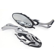 Pièce de 2 10mm/8mm Moto Scooter Cruiser Chopper Rétroviseur Universel