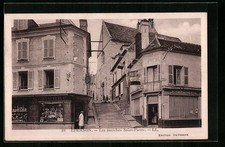 Old postcard Èpernon, Les marches Saint-Pierre 