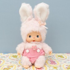 Bebichhichi's Friend Mew Bunny Rabbit Baby Monchhichi Rare Sekiguchi