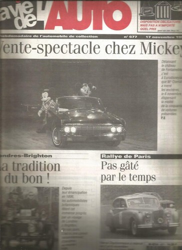 Vie auto n 677 - la, de