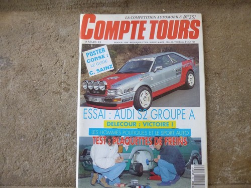 Revue compte tours 35 - compte,