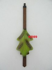 Balancier pour horloge pendule coucou feuille de chêne Moyen Modèle Vert