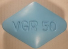 VIAGRA PILL / VGR 50 PAPERWEIGHT OVERSIZED POP ART GAG GIFT / 5.5 BY 4 INCHES