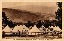 CPA Saint-Just-en-Chevalet - Le Camp du Bois-d'Ars FRANCE (915850)