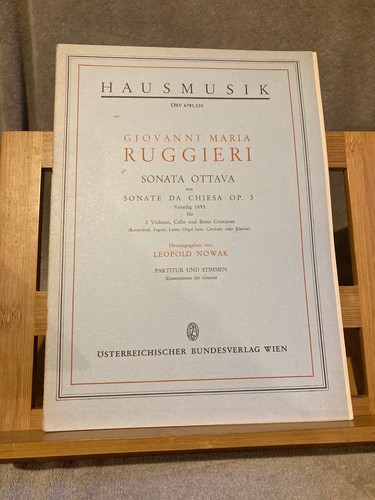 Giovanni maria ruggieri sonata - maria,