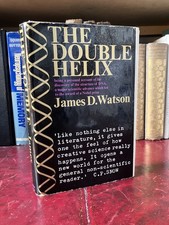 The Double Helix James Watson 1968 1st Edition 2nd Printing Nobel Prize Winner
