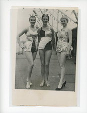 London 1952, Vintage Silver Print Float Swimwear Silver Print