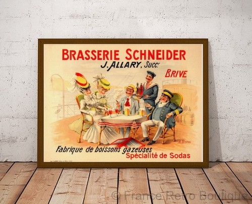 Poster affiche brasserie - poster-affiche,