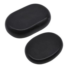 4 pierres chaudes massage ovales polyvalentes et faciles à
