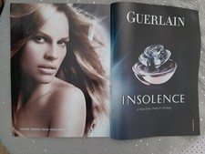 Publicité papier Parfum. Guerlain Insolence de 2006 Perfume Ad 