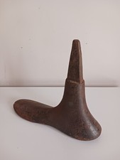 Ancien pied enclume forme de chaussure  Cordonnier 