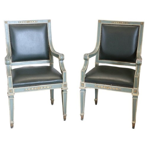 Paire fauteuils anciens - paire, de