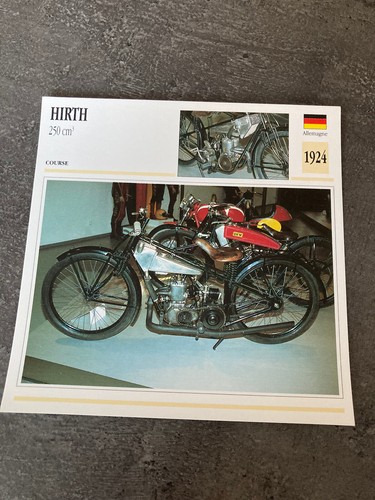 Carte fiche moto - fiche, collection