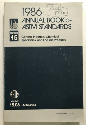 1986 annual book astm - book, of