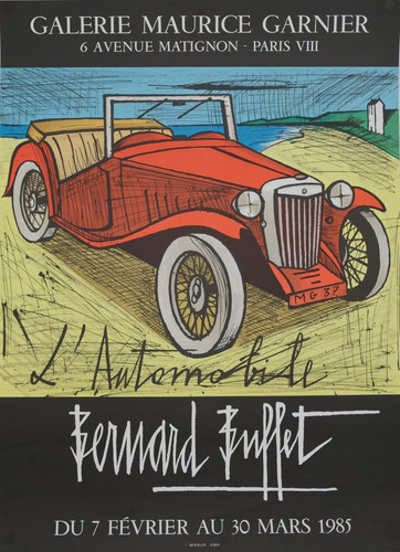 Bernard buffet l automobile - buffet, l'automobile