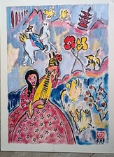 tableau huile signé