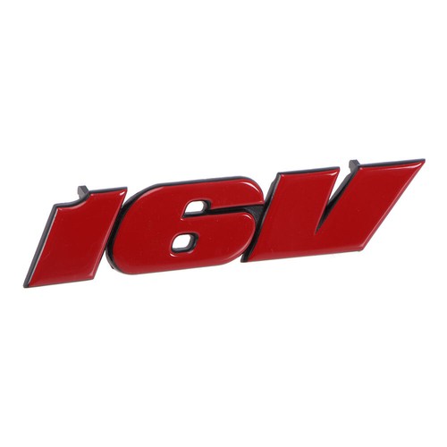 Sigle 16v rouge calandre 2 - sigle,