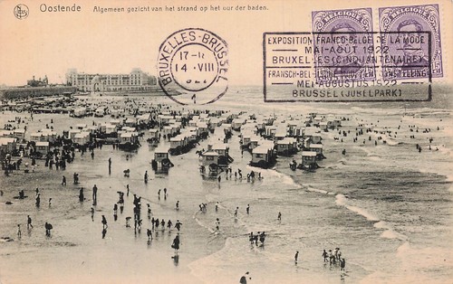 Belgique ostende plage - belgique,