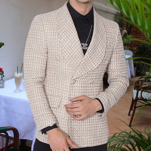 Double breasted blazer british - breasted,