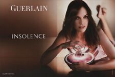 Publicité papier Parfum. Perfume ad. Guerlain Insolence 2007 double page