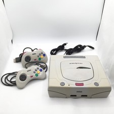 Sega Saturn Console System HST-3220 Japan NTSC-J White Japanese Tested