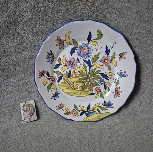 Assiette faïence charolles - faïence,