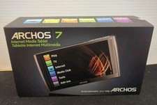 Archos 7 320 GB 7" Internet Media Tablet - Wi-Fi - UNTESTED ORIGINAL PACK D6