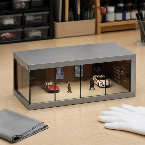 Vitrine led scène - 1/64,