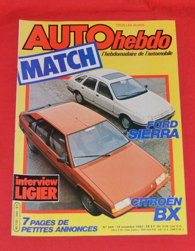 Auto hebdo 344 - hebdo, n°