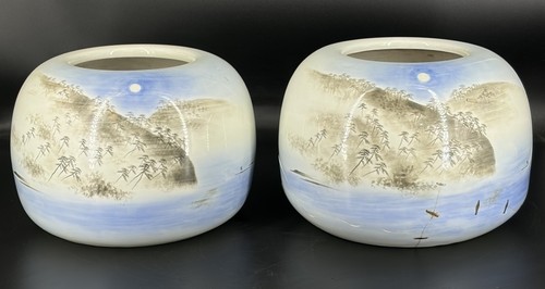 Paire vases japonais xixe - paire,