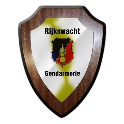 Coat arms shield rijkswacht - coat, of