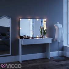 Vicco Table de maquillage Azur