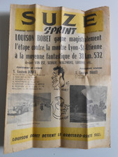 ANCIENNE BROCHURE SUZE SPRINT LOUISON BODET ASTRUA GEMINIANI VAN EST 1953