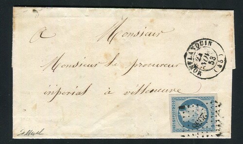 Rare lettre monflanquin - rare,