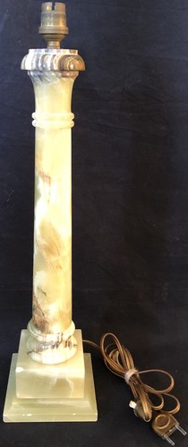 Haute lampe table onyx - haute, de