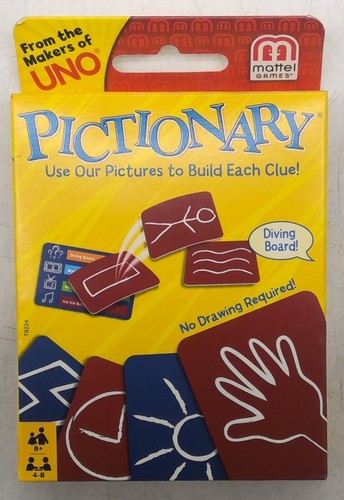 Pictionary jeu de cartes - jeu,