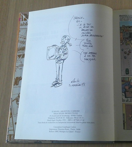 Dedicace carrere leo - dedicace,