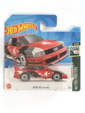 MINIATURE HOT WHEELS 1/64 AUDI 90 QUATTRO RETRO RACERS 2023