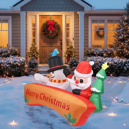 Décoration noël gonflable - noël,