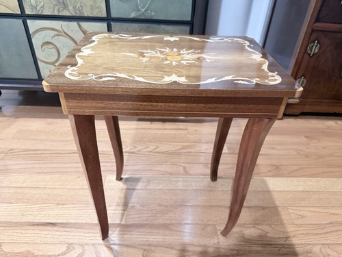 Vintage italian inlaid wood - vintage,
