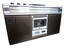 Sharp GF-6060HB Rare Vintage Cassette Boombox Retro Japan Warranty