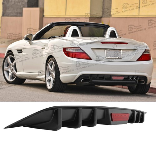 Black rear bumper - black,
