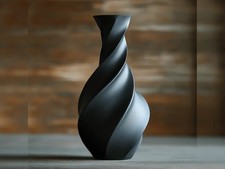 Vase Twist Design Torsadé