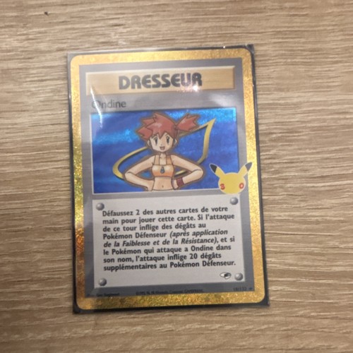 Carte pokémon ondine 132 - carte,