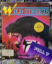 WILD STREETS ATARI 520 ST. ETAT CORRECT. Testé. VERSION FRANCAISE. TITUS
